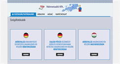 Desktop Screenshot of nemetadokft.hu